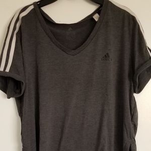 A work out Adidas shirt